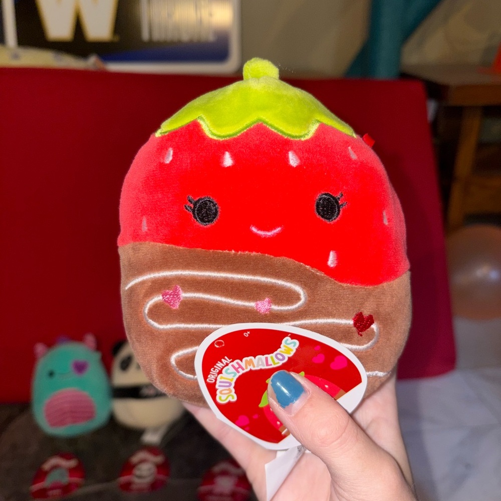 5” scarlet the strawberry squishmallow